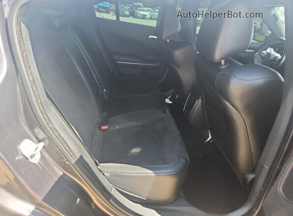 2C3CDXGJXJH122956 2018 DODGE CHARGER Серый Вид задних сидений