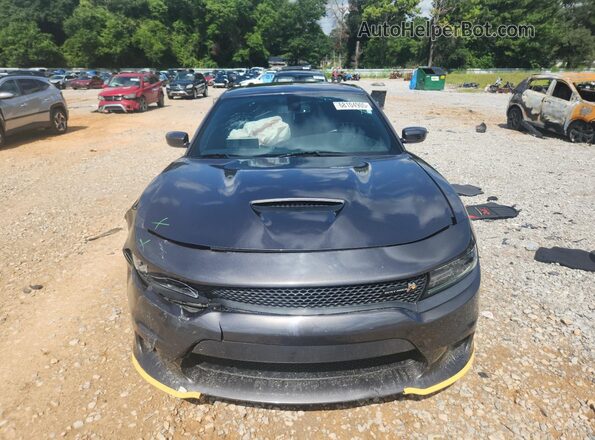 2C3CDXGJXJH122956 2018 DODGE CHARGER Серый Вид спереди