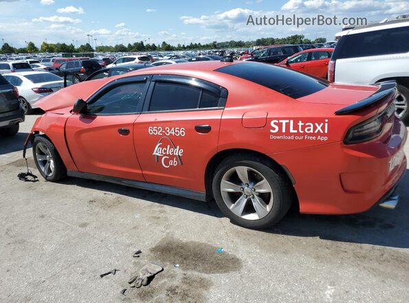 2C3CDXHG5JH203219 2018 DODGE CHARGER Red Trasero izquierdo
