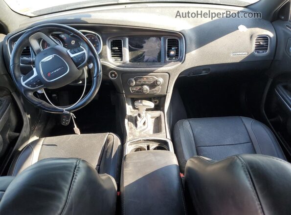 2C3CDXJG1JH201476 2018 DODGE CHARGER Черный Вид панели приборов