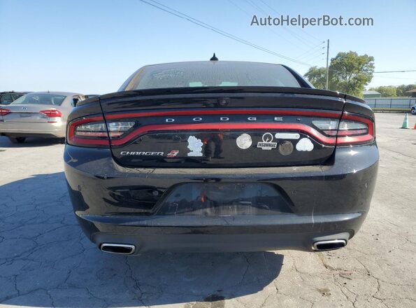 2C3CDXJG1JH201476 2018 DODGE CHARGER Черный Вид сзади