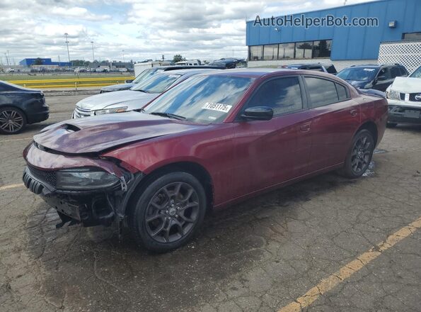2C3CDXJG7JH115590 2018 DODGE CHARGER Maroon Front left