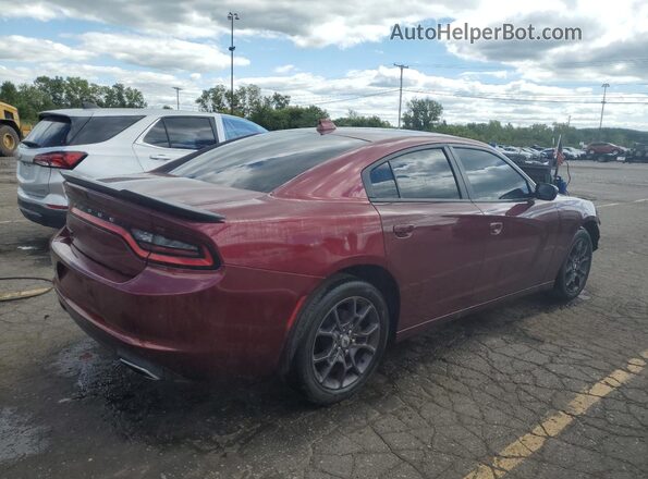 2C3CDXJG7JH115590 2018 DODGE CHARGER Maroon Rear right