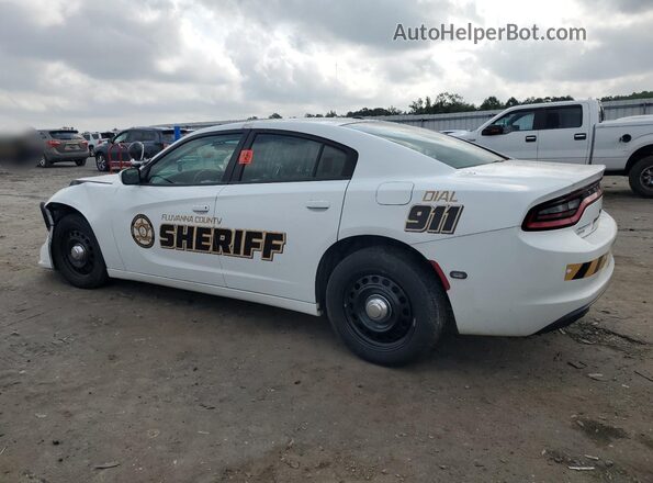 2C3CDXKT6KH622557 2019 DODGE CHARGER Белый Задняя левая четверть