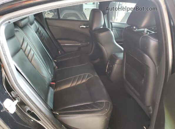 2C3CDXL94PH514562 2023 DODGE CHARGER Black Widok tylnych siedzeń