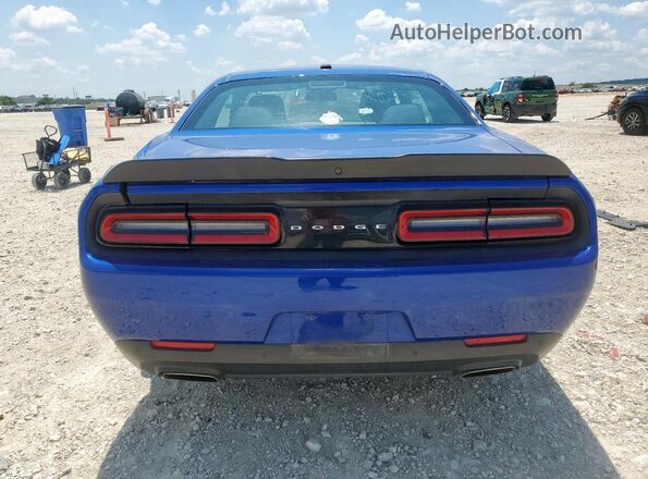 2C3CDZAG1JH217043 2018 DODGE CHALLENGER Blue Vista trasera