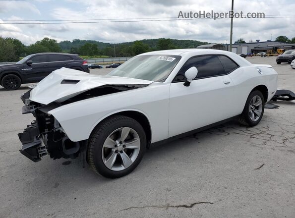 2C3CDZAG1JH302805 2018 DODGE CHALLENGER White Vista tres cuartos delantera izquierda