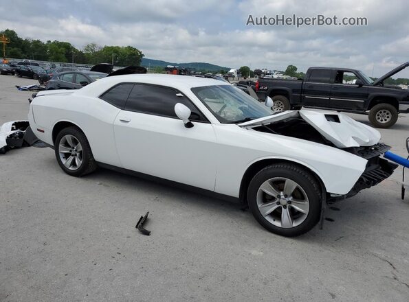 2C3CDZAG1JH302805 2018 DODGE CHALLENGER White Delantero derecho