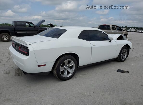 2C3CDZAG1JH302805 2018 DODGE CHALLENGER White Trasero derecho
