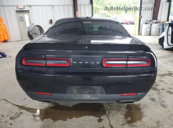 2C3CDZAG2JH128405 2018 DODGE CHALLENGER Black Вид ззаду