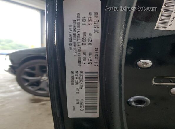 2C3CDZAG2JH128405 2018 DODGE CHALLENGER Black Вид підкапотного простору