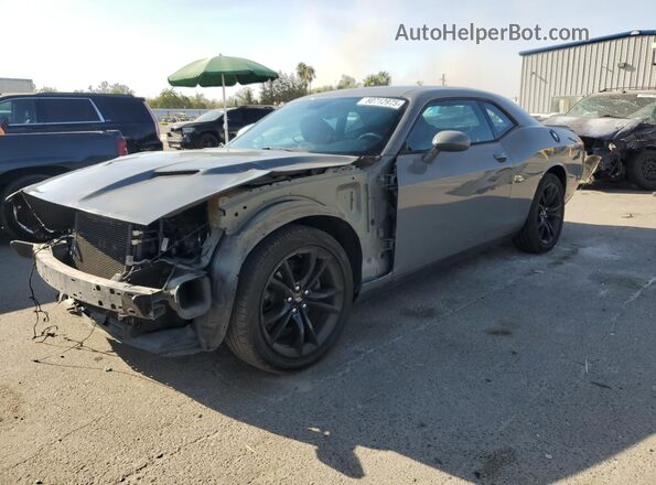 2C3CDZAG3JH111192 2018 DODGE CHALLENGER Gray Vista tres cuartos delantera izquierda
