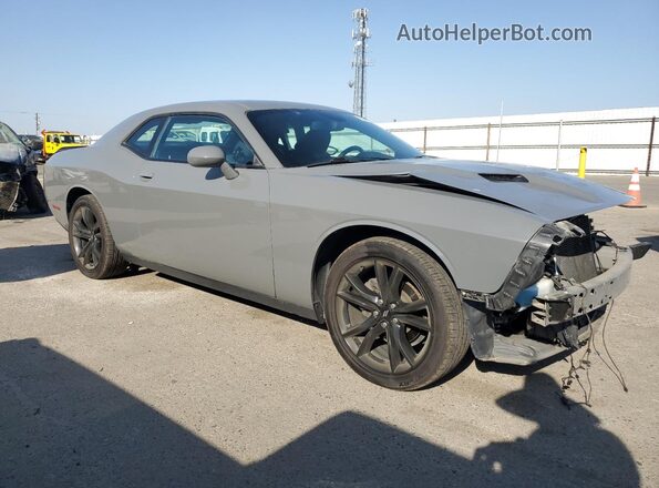 2C3CDZAG3JH111192 2018 DODGE CHALLENGER Gray Delantero derecho