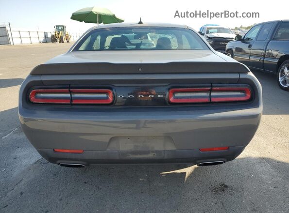 2C3CDZAG3JH111192 2018 DODGE CHALLENGER Gray Vista trasera