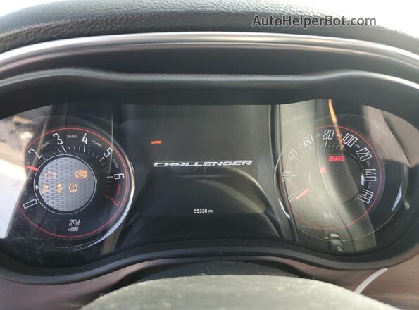 2C3CDZAG3JH111192 2018 DODGE CHALLENGER Gray Vista del cuadro de instrumentos