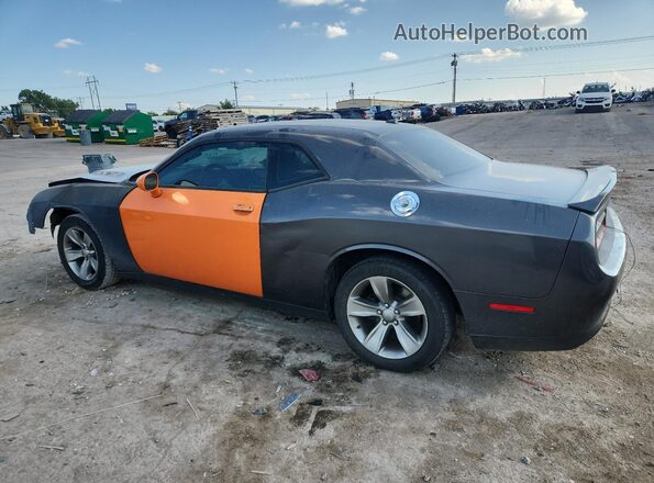 2C3CDZAG3JH202205 2018 DODGE CHALLENGER Gray Задня ліва чверть