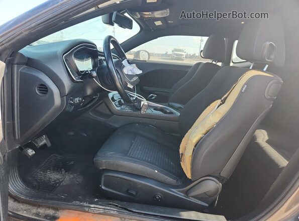 2C3CDZAG3JH202205 2018 DODGE CHALLENGER Gray Вид салону спереду