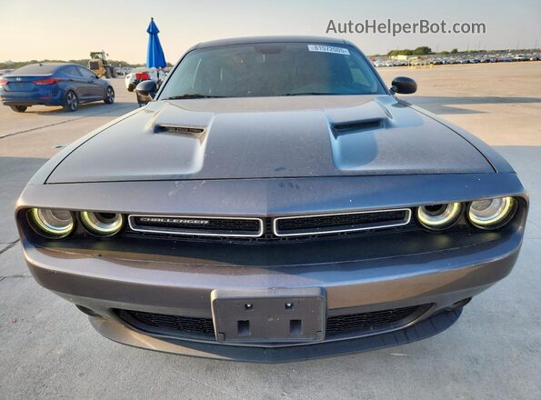 2C3CDZAG5JH202559 2018 DODGE CHALLENGER Gray Vista frontal
