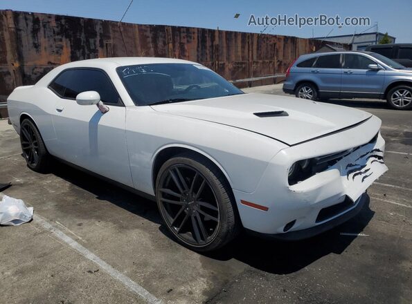 2C3CDZAG5JH311636 2018 DODGE CHALLENGER Белый Передняя правая четверть