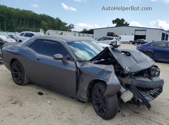 2C3CDZAG7JH332696 2018 DODGE CHALLENGER Gray Delantero derecho