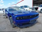 2022 Dodge Challenger Sxt Blue vin: 2C3CDZAG8NH185519