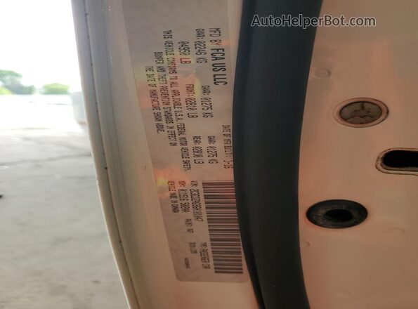 2C3CDZAG9GH101047 2016 DODGE CHALLENGER White Widok naklejki z numerem VIN