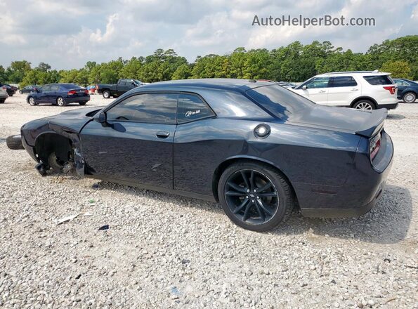 2C3CDZAGXJH215145 2018 DODGE CHALLENGER Black Trasero izquierdo