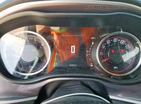 2C3CDZBT5MH620586 2021 DODGE CHALLENGER Silver Vista del cuadro de instrumentos