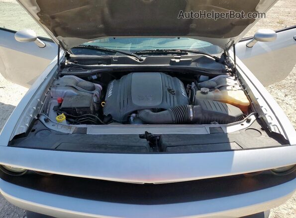 2C3CDZBT5MH620586 2021 DODGE CHALLENGER Silver Vista interior trasera