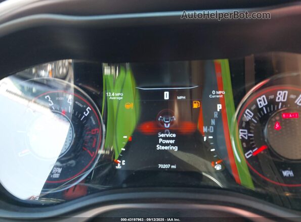 2C3CDZBT7MH572945 2021 DODGE CHALLENGER Gray Vista de los asientos traseros