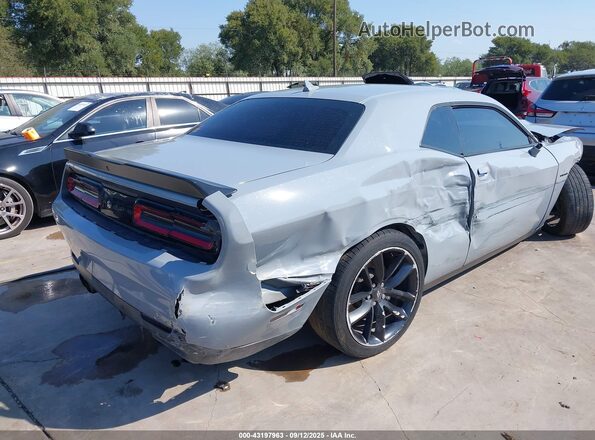 2C3CDZBT7MH572945 2021 DODGE CHALLENGER Gray Trasero derecho