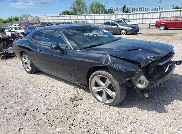 2C3CDZBTXJH131080 2018 DODGE CHALLENGER Black Delantero derecho