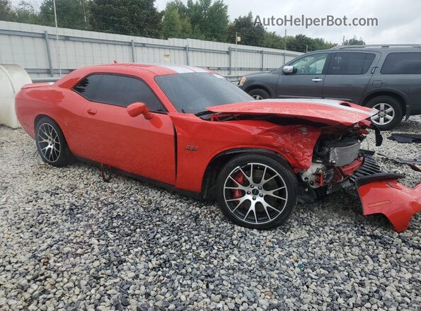 2C3CDZDJ9JH232767 2018 DODGE CHALLENGER Red Delantero derecho