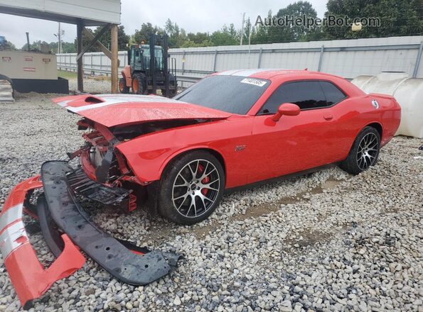 2C3CDZDJ9JH232767 2018 DODGE CHALLENGER Red Vista tres cuartos delantera izquierda