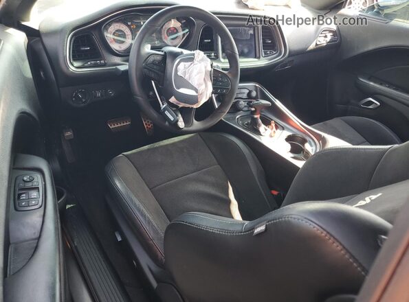 2C3CDZFJ2JH110944 2018 DODGE CHALLENGER Charcoal Vista del salpicadero