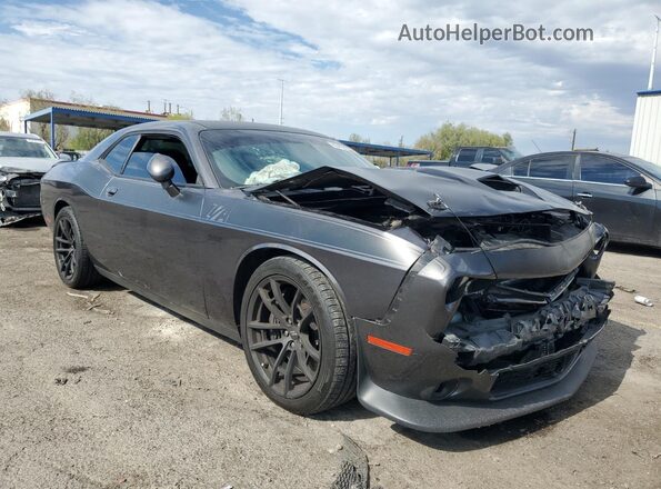 2C3CDZFJ2JH110944 2018 DODGE CHALLENGER Charcoal Delantero derecho