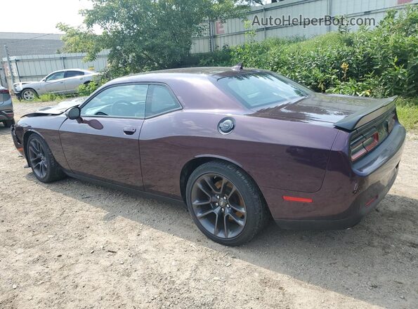 2C3CDZFJ3MH635001 2021 DODGE CHALLENGER Purple Задня ліва чверть
