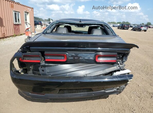 2C3CDZFJXMH536126 2021 DODGE CHALLENGER Black Widok z tyłu