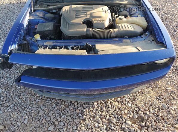 2C3CDZGG0JH235184 2018 DODGE CHALLENGER Blue Vista interior trasera
