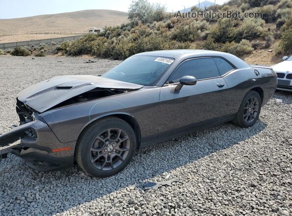 2C3CDZGG2JH257221 2018 DODGE CHALLENGER Gray Vista tres cuartos delantera izquierda