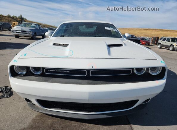 2C3CDZGG8JH257420 2018 DODGE CHALLENGER White Vista frontal