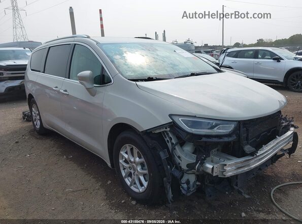 2C4RC1BG4MR584509 2021 CHRYSLER PACIFICA Кремовый Передняя правая четверть