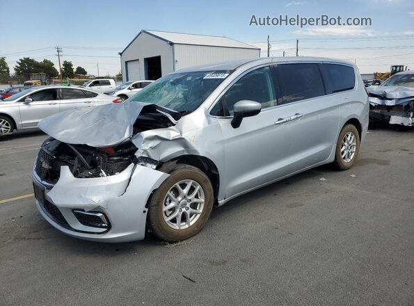 2C4RC1BGXPR526991 2023 CHRYSLER PACIFICA Серебряный Передняя левая четверть