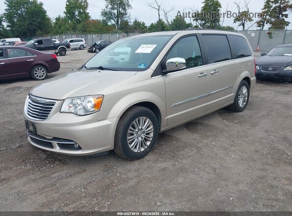 2C4RC1CG2GR260722 2016 CHRYSLER TOWN & COUNTRY Золотой Передняя левая четверть