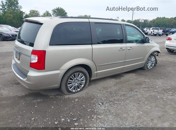 2C4RC1CG2GR260722 2016 CHRYSLER TOWN & COUNTRY Золотой Задняя правая четверть