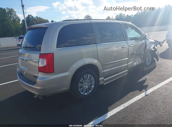 2C4RC1CG2GR283224 2016 CHRYSLER TOWN & COUNTRY Желто-коричневый Задняя правая четверть
