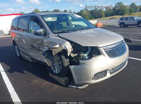 2C4RC1CG2GR283224 2016 CHRYSLER TOWN & COUNTRY Желто-коричневый Вид спереди