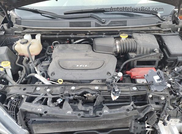2C4RC1EG1JR226713 2018 CHRYSLER PACIFICA Black Engine compartment view