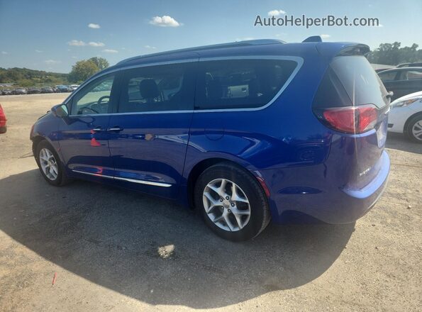 2C4RC1EG8JR321883 2018 CHRYSLER PACIFICA Blue Trasero izquierdo