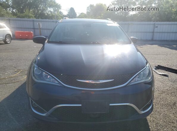 2C4RC1EG9JR114743 2018 CHRYSLER PACIFICA Blue Front view